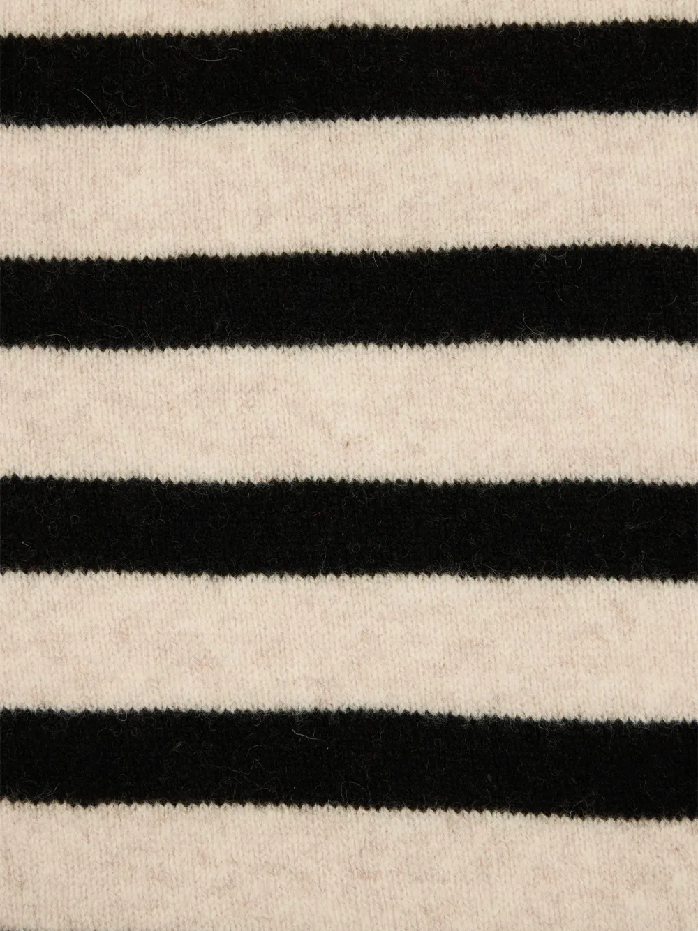 Paul Smith Lamswollen gestreepte sjaal Beige