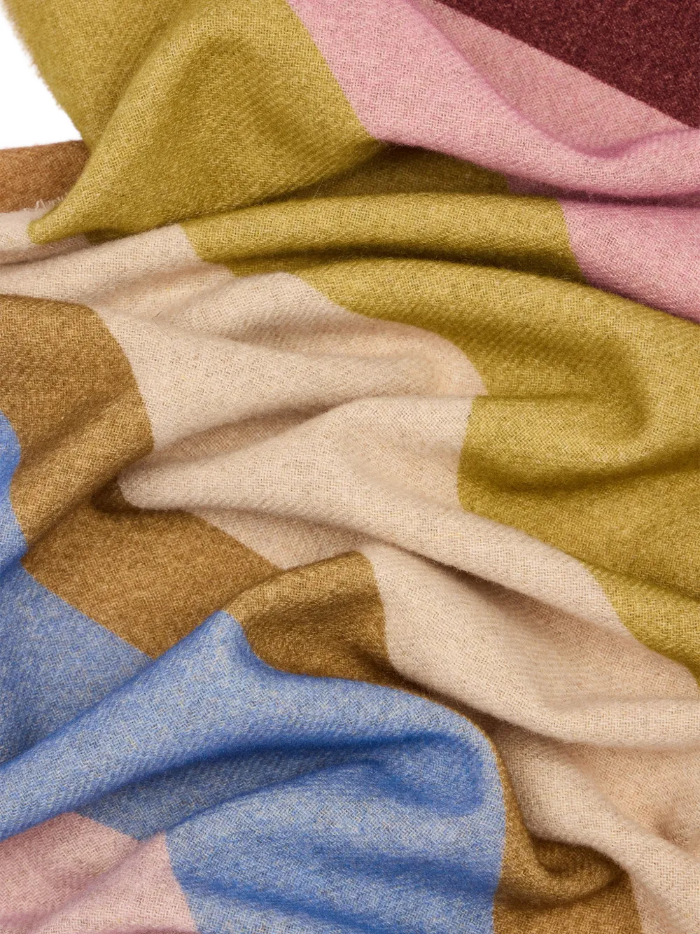 Paul Smith Swirl sjaal van kasjmierblend Beige