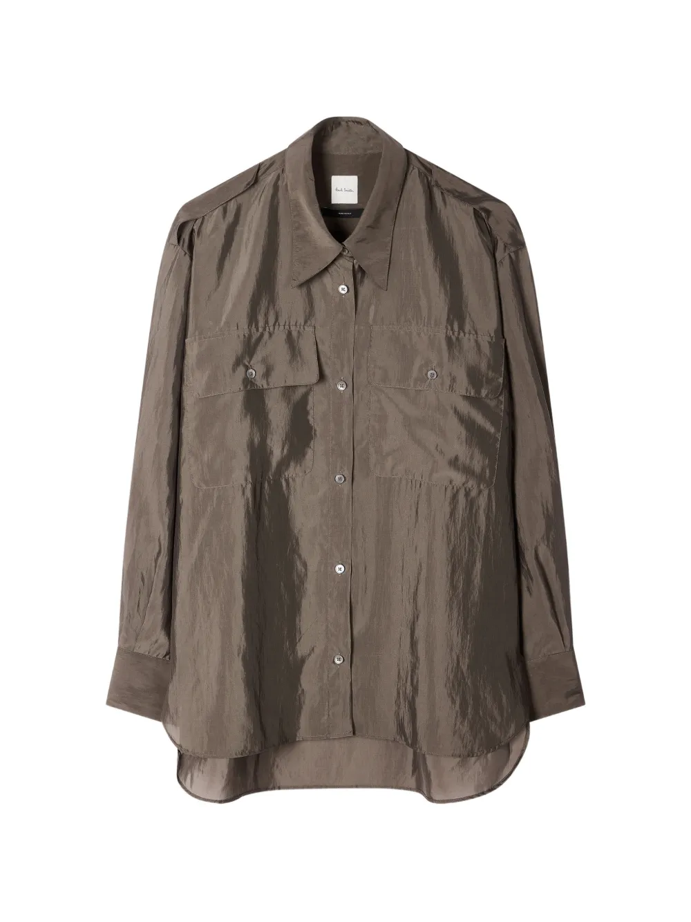 Paul Smith Organza blouse Grijs