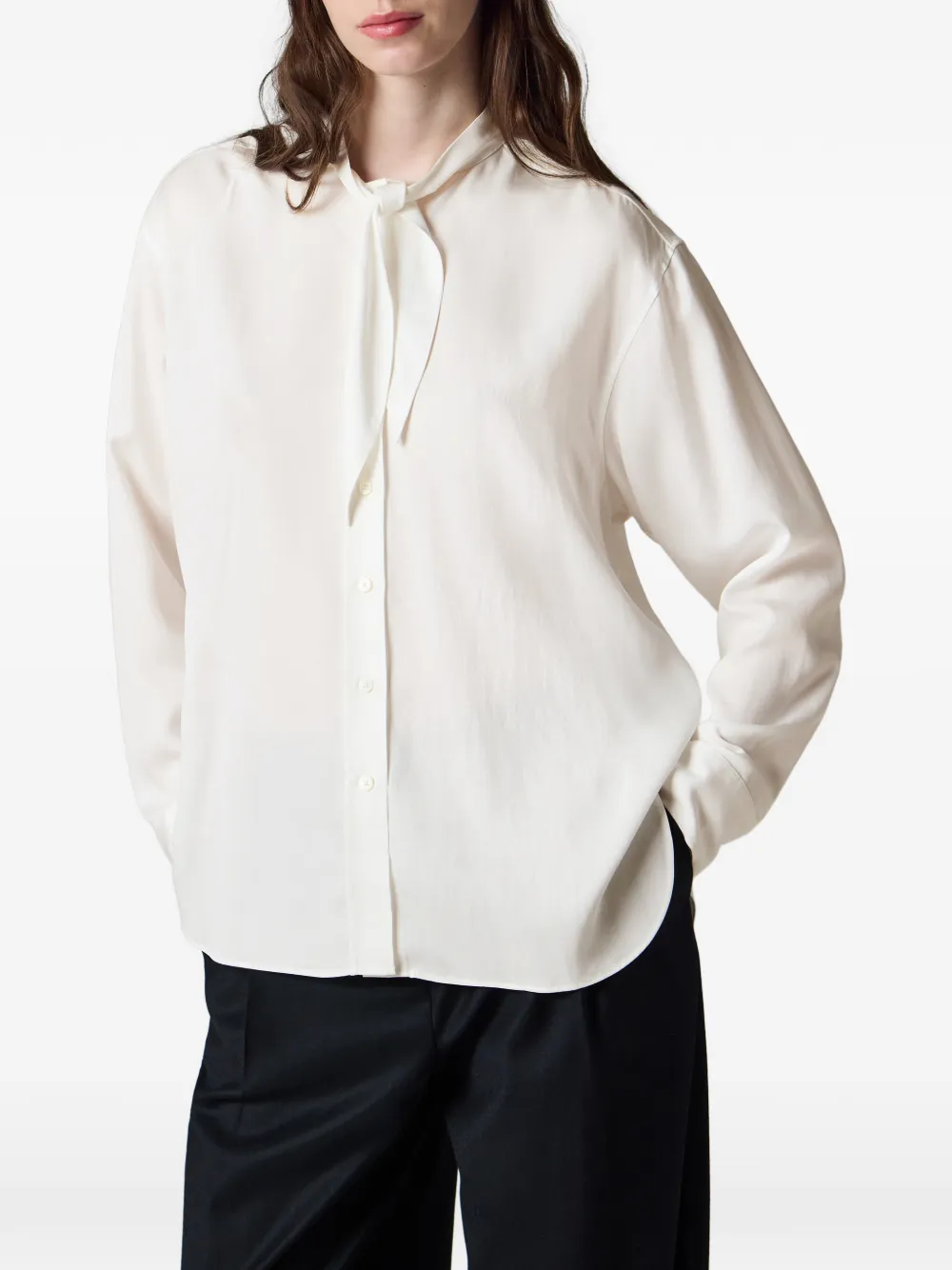 Paul Smith Blouse met strik Beige