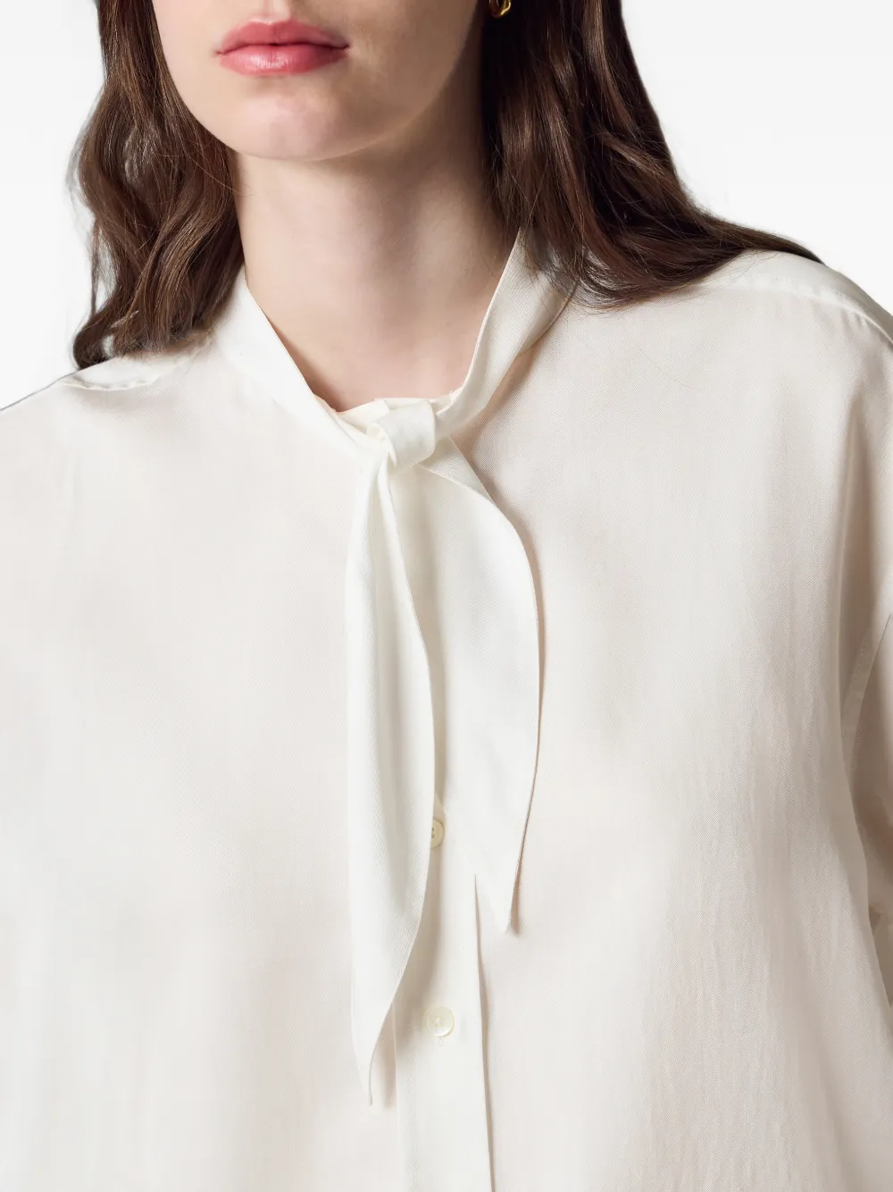 Paul Smith Blouse met strik Beige