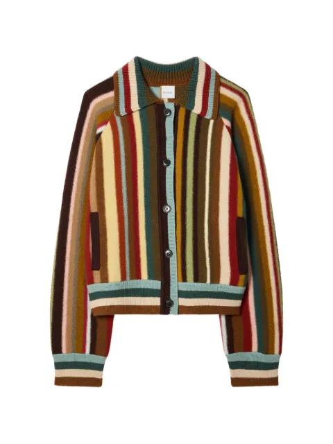 Paul Smith merino wool 'Signature Stripe' cardigan