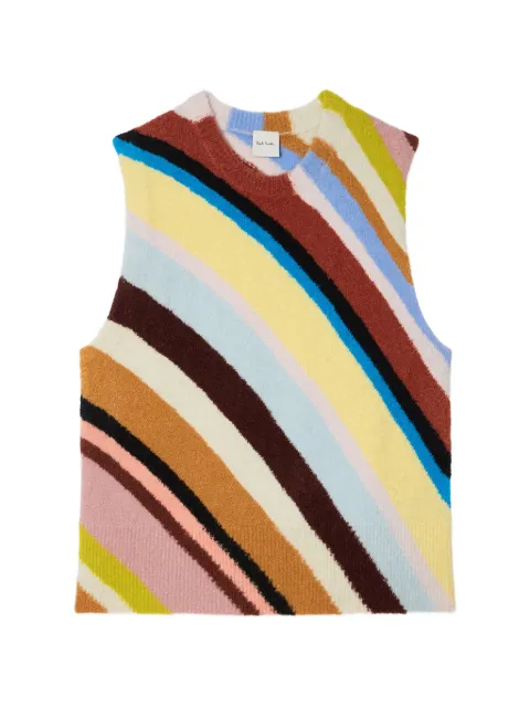 Paul Smith 'Swirl' knitted tank top