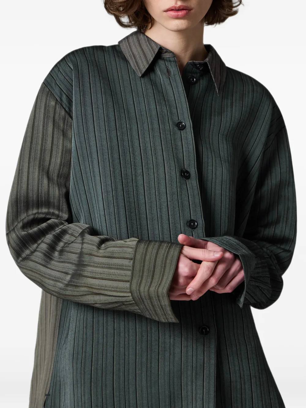 Paul Smith Blouse met streep Blauw
