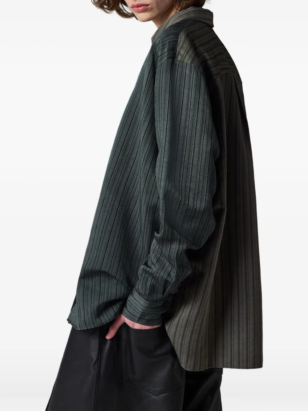 Paul Smith Blouse met streep Blauw