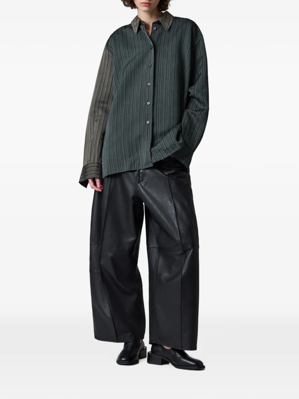 Paul Smith Blouse met streep Blauw