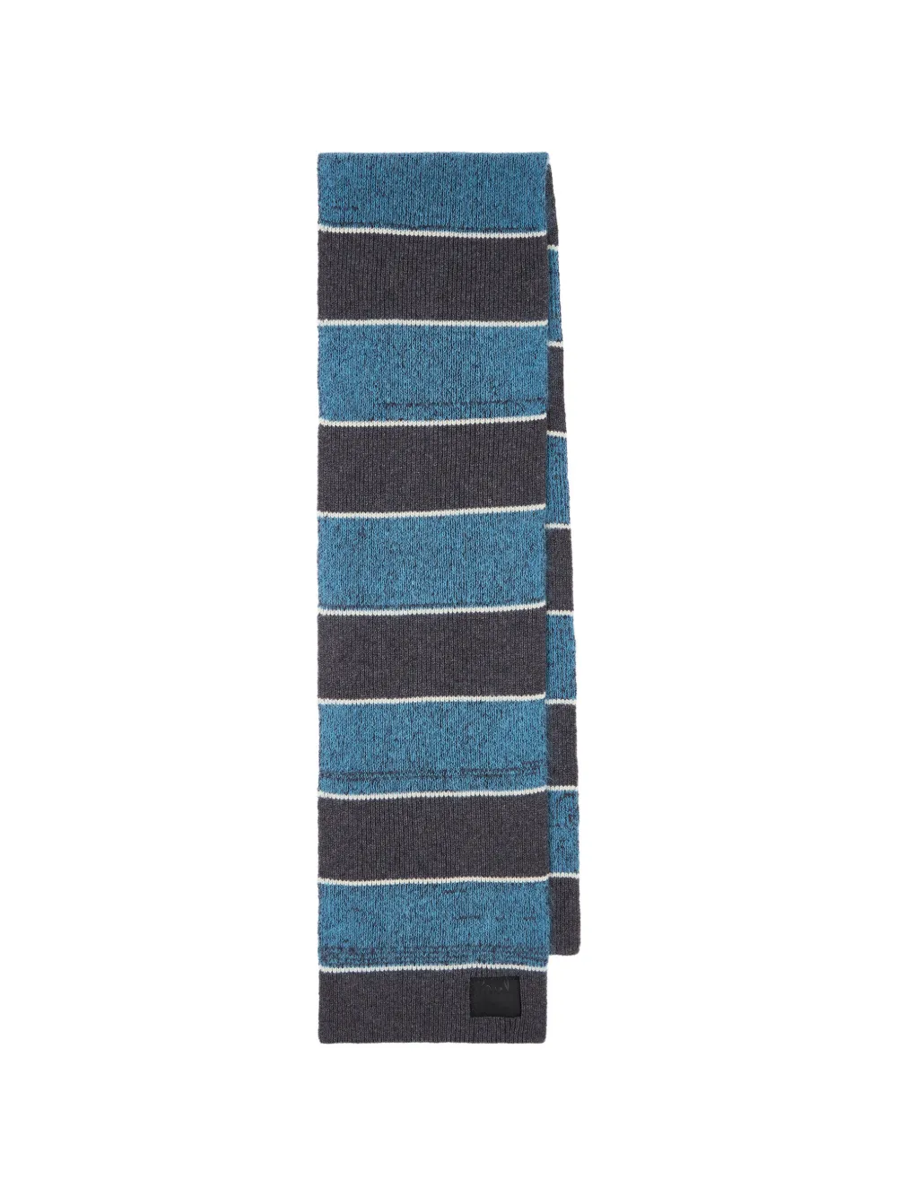 Paul Smith Ribgebreide sjaal Blauw
