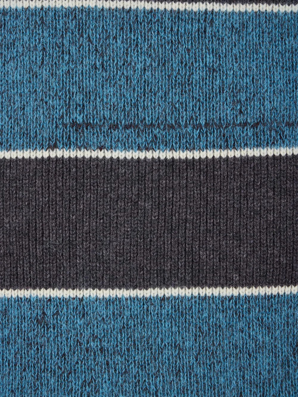 Paul Smith Ribgebreide sjaal Blauw