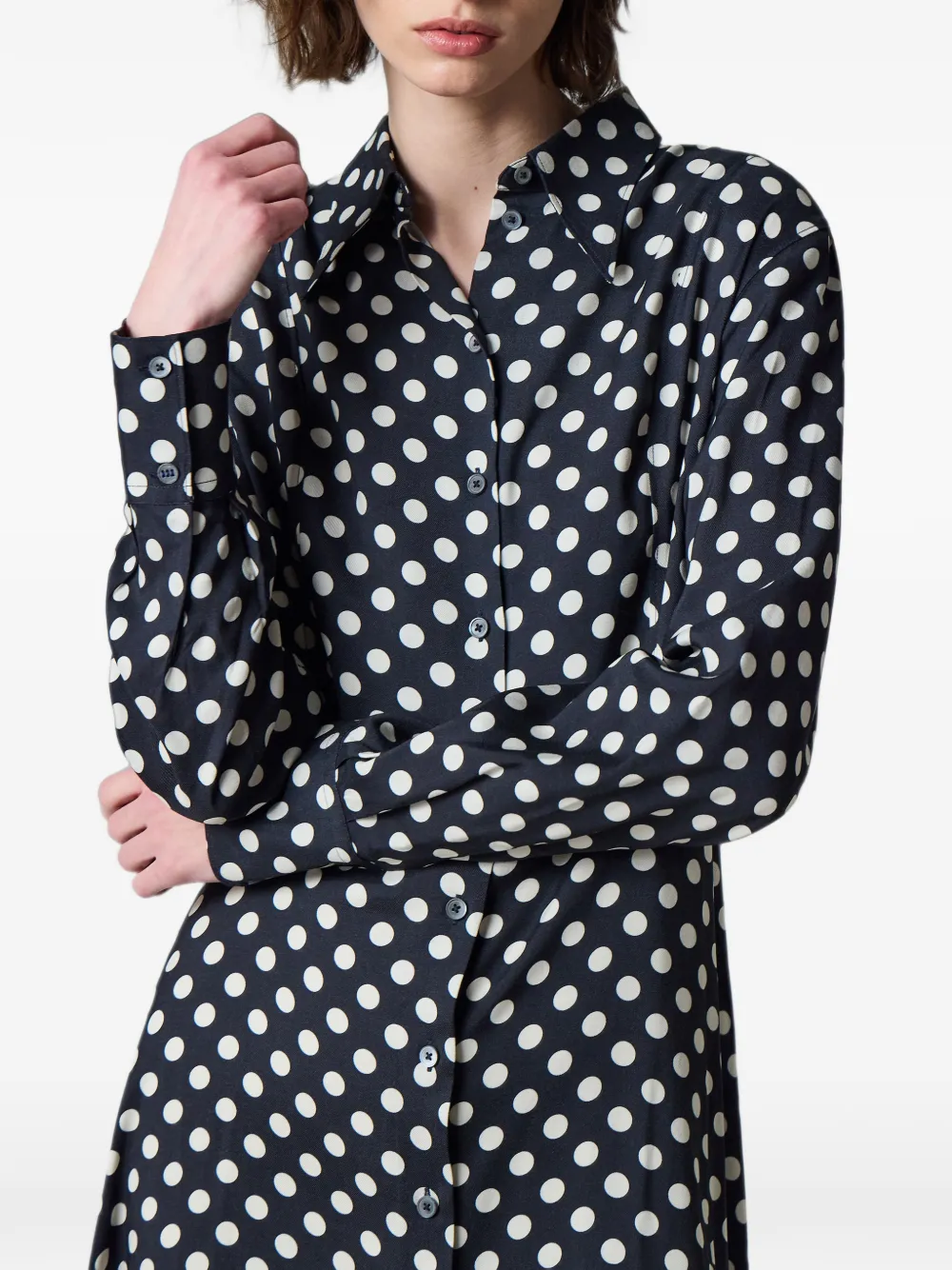 Paul Smith Blousejurk met stippen Zwart
