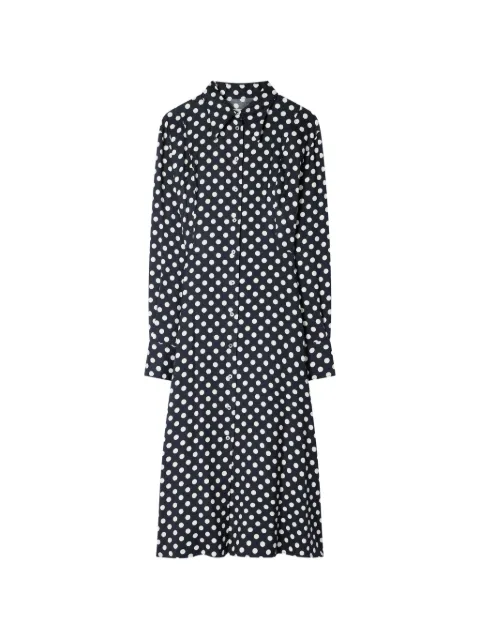 Paul Smith Gepunktetes Hemdkleid