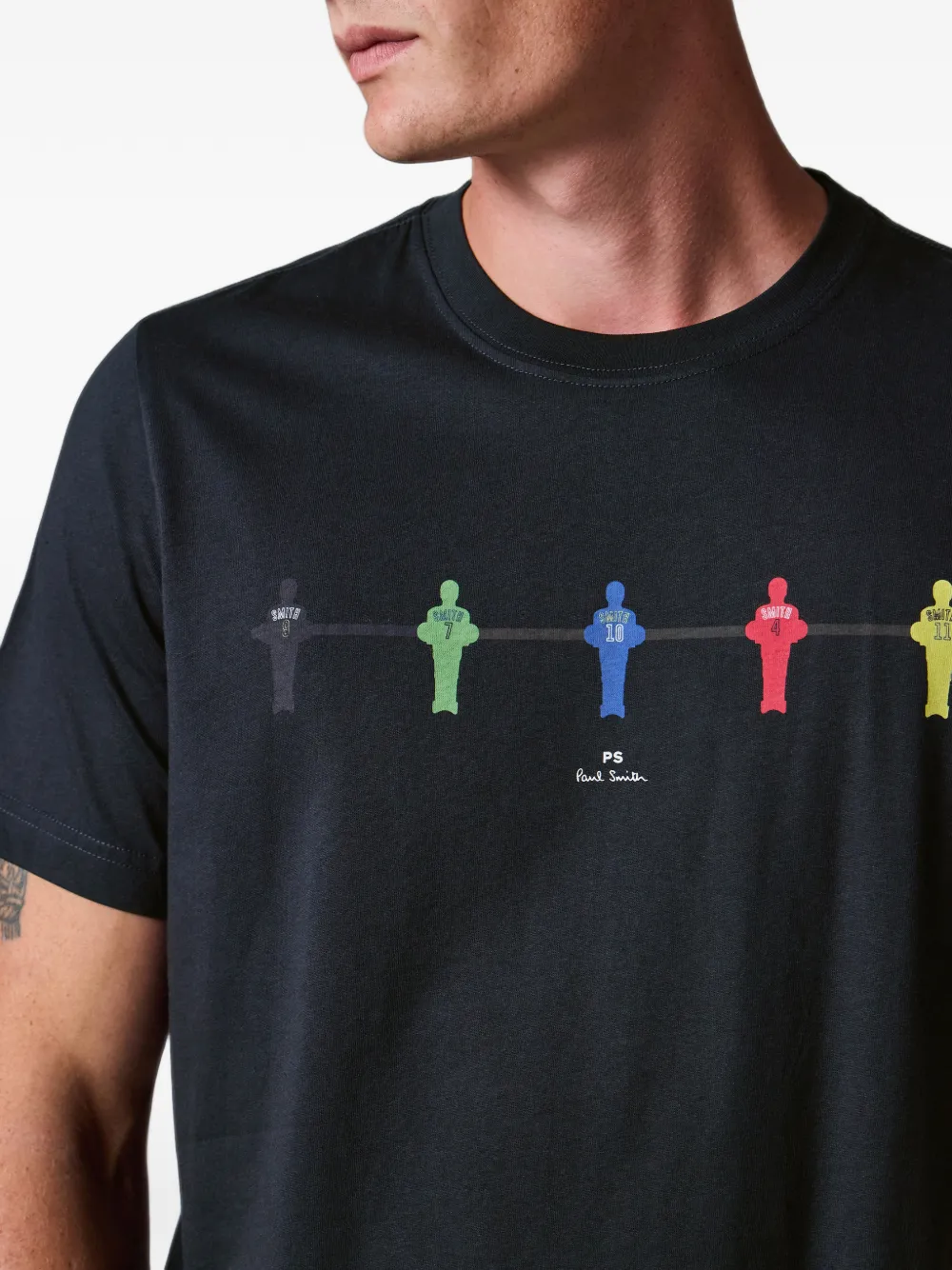 PS Paul Smith T-shirt met grafische print Blauw