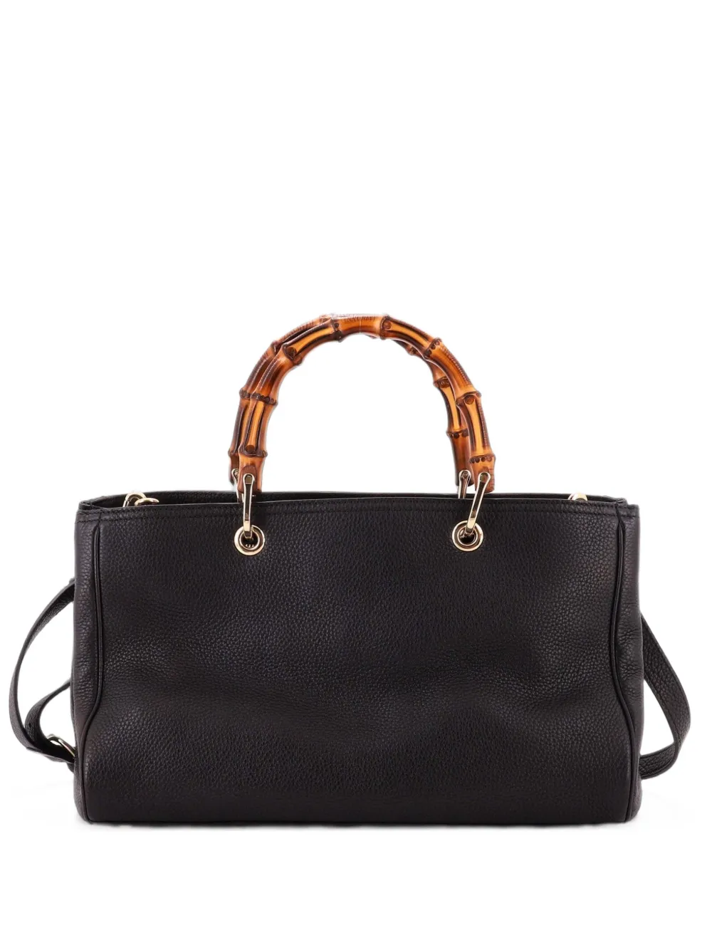 Gucci Pre-Owned Bamboo Shopper Leather Medium tote bag - Marrone