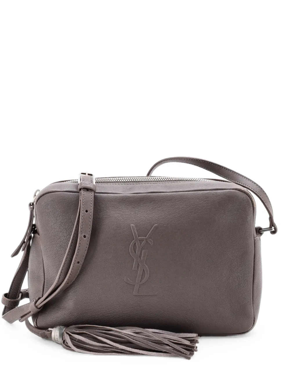 Saint Laurent Pre-Owned Lou Camera Bag Leather Small crossbody bag - Grau