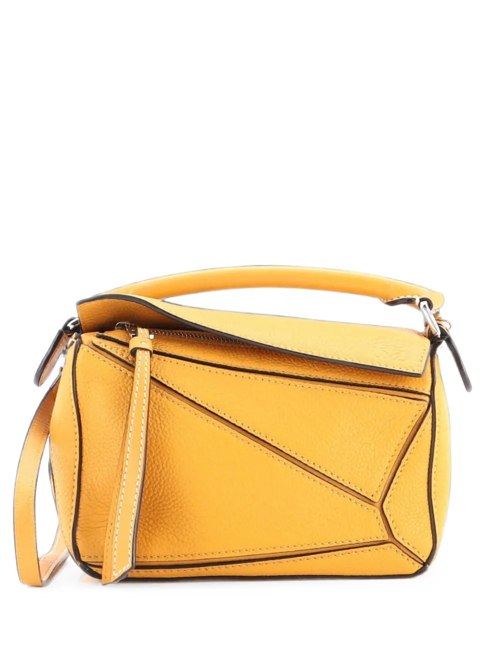 Loewe Pre-Owned Mini Puzzle Bag Umhängetasche - Gelb