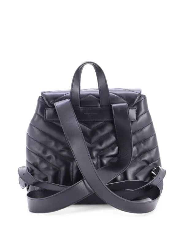 Saint Laurent Pre-Owned ルル マテラッセ シェブロン レザー スモール 