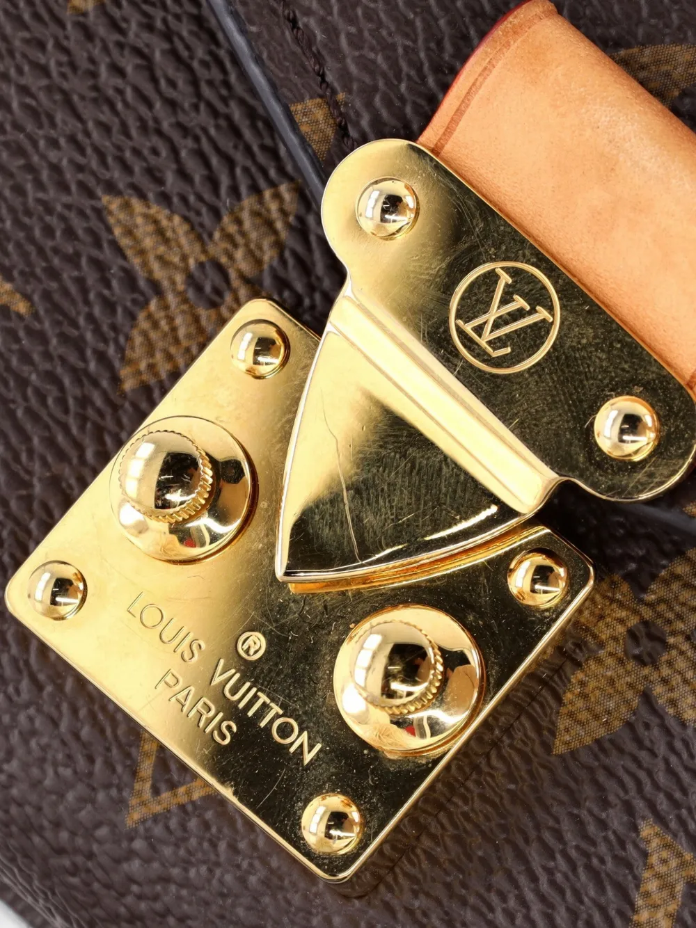 Louis Vuitton Pre-Owned Pochette Metis Monogram Canvas East West crossbody bag - Braun