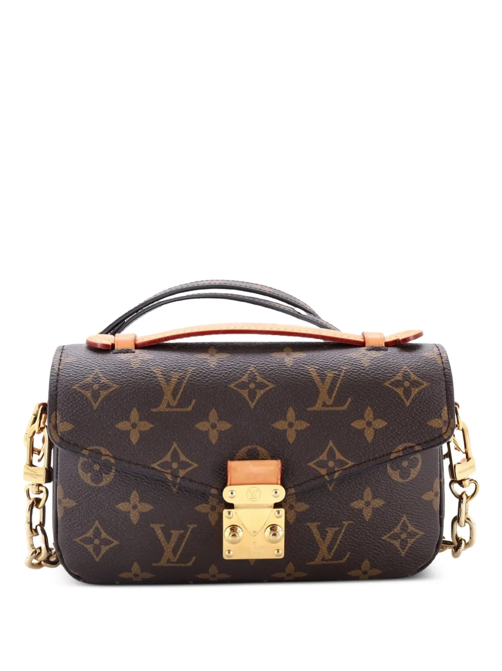 Louis Vuitton Pre-Owned Pochette Metis Monogram Canvas East West crossbody bag - Braun