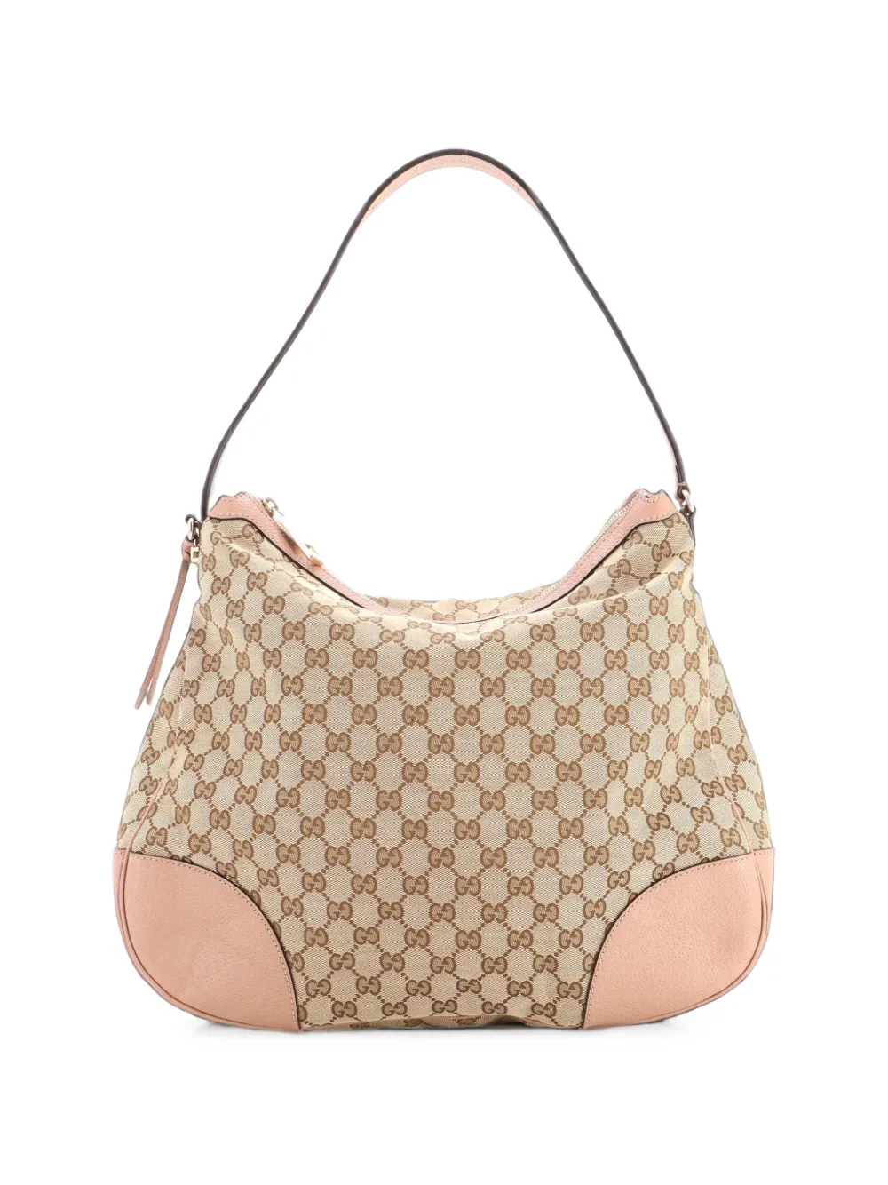Gucci Pre-Owned Borsa passepartout Bree grande in tela GG e pelle - Rosa
