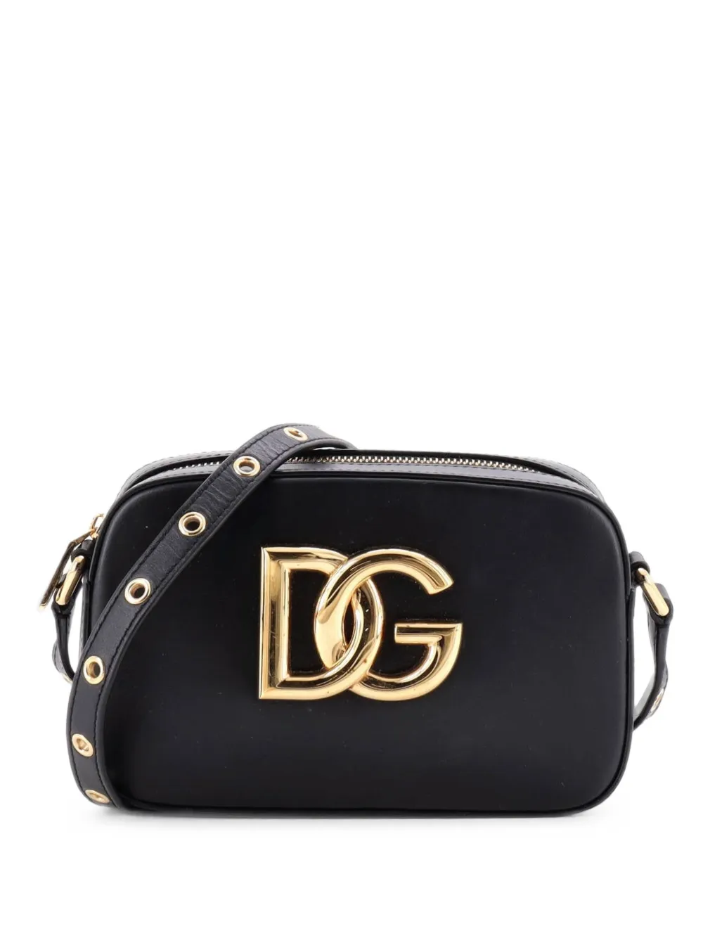 Dolce & Gabbana Pre-Owned 3.5 Camera Bag Leather crossbody bag - Nero