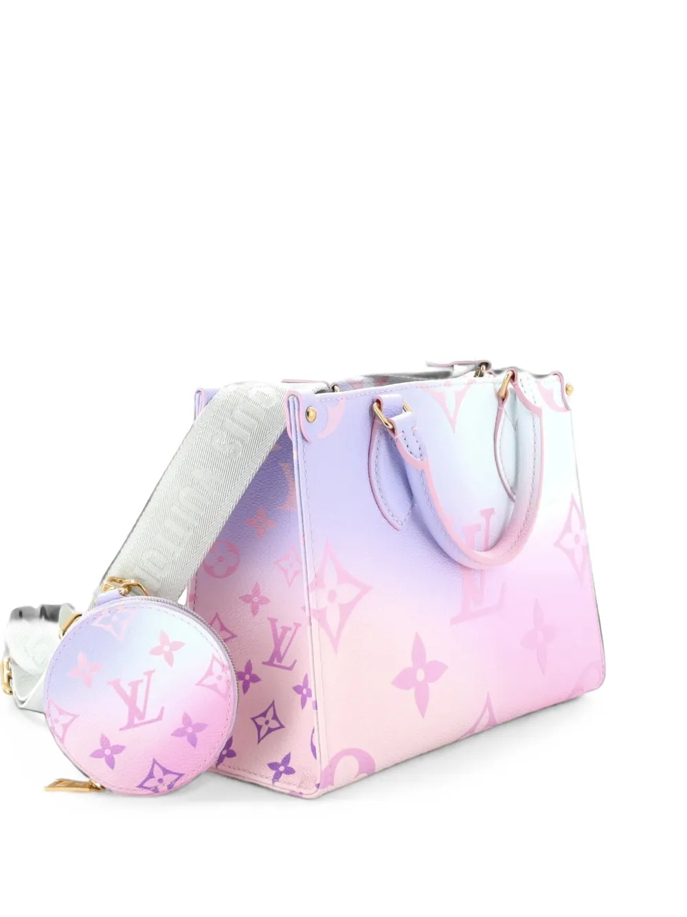 Louis Vuitton Pre-Owned OnTheGo Tote Spring in the City Monogram Giant Canvas PM shoulder bag - Multicolore