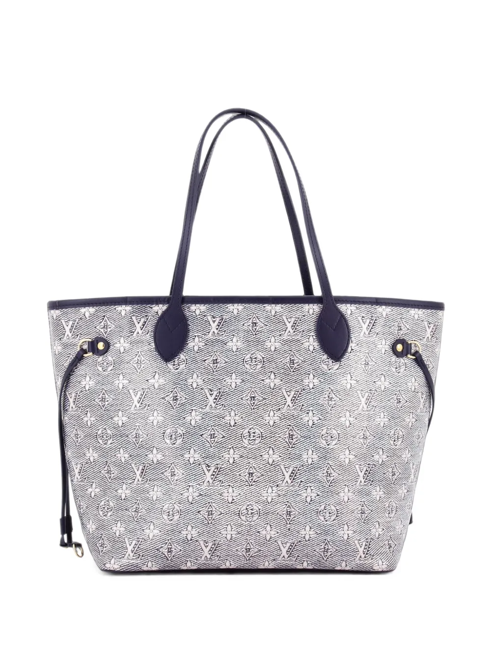 Louis Vuitton Pre-Owned Neverfull NM Monogram MM Tote Bag aus Jacquard-Canvas - Blau