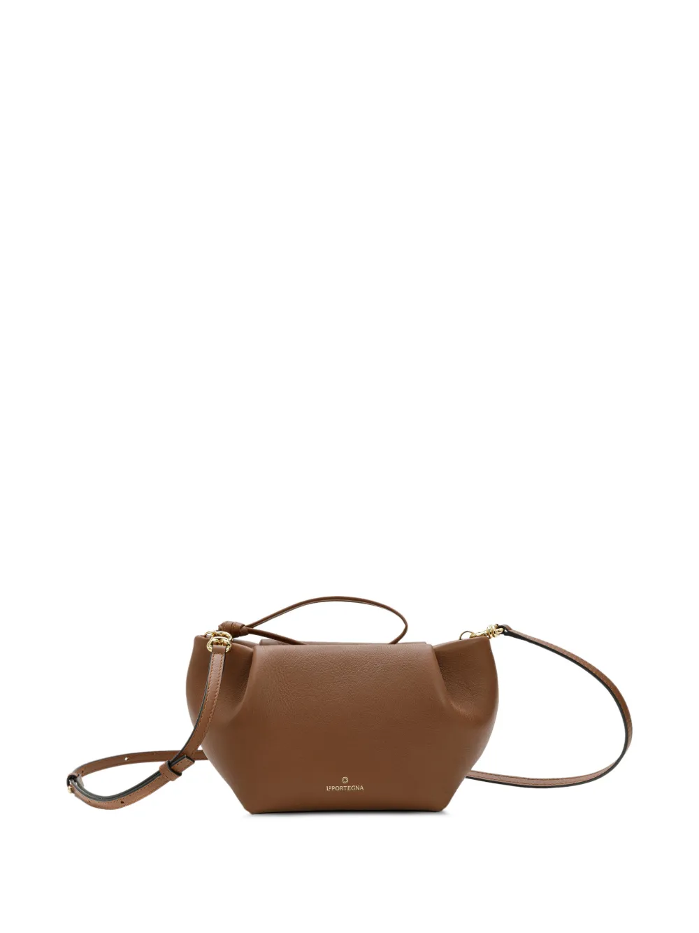 La Portegna small Martita leather clutch bag