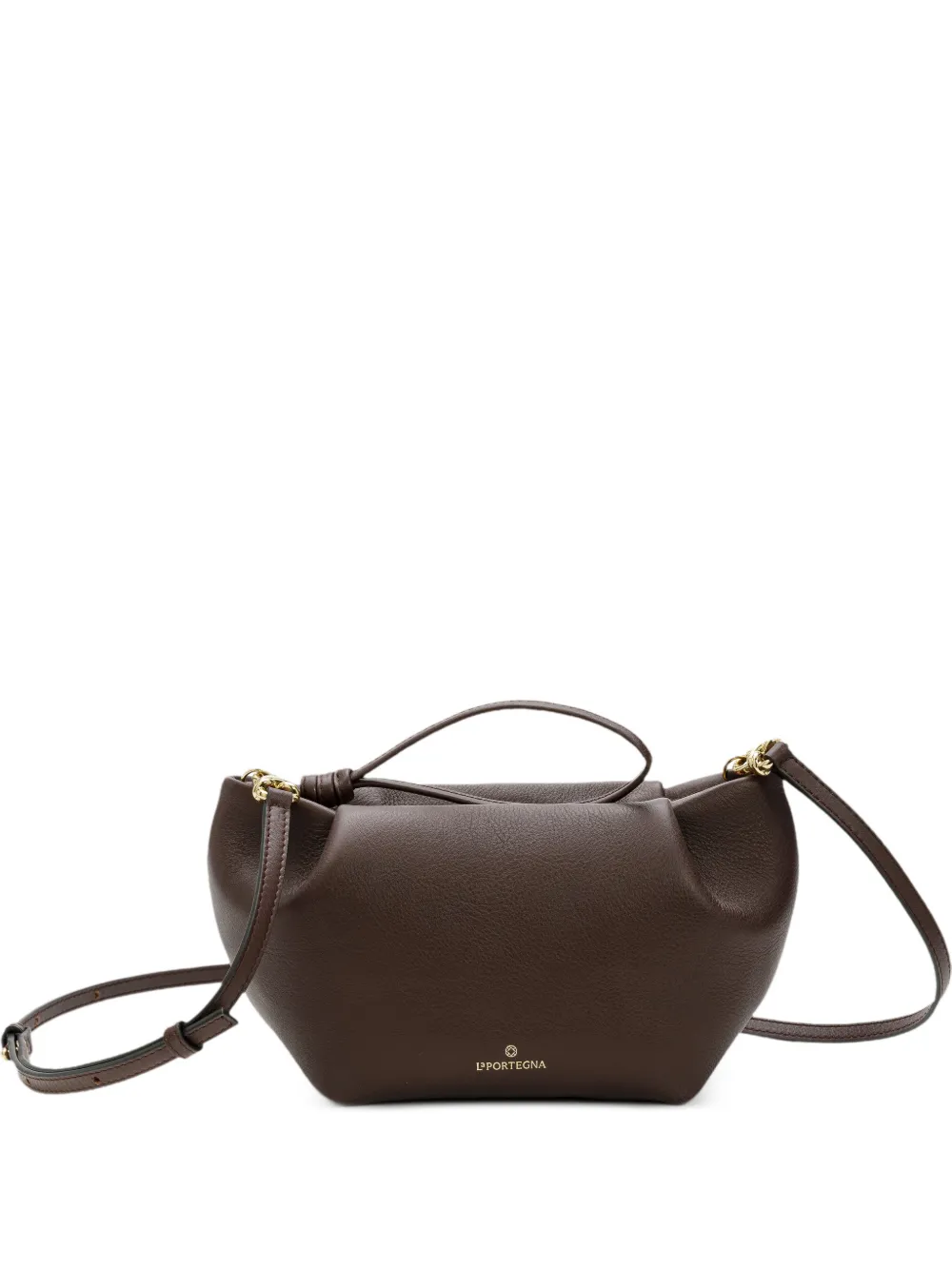 La Portegna small Martita leather clutch bag