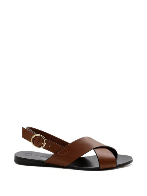 La Portegna Emilia crossover-strap sandals