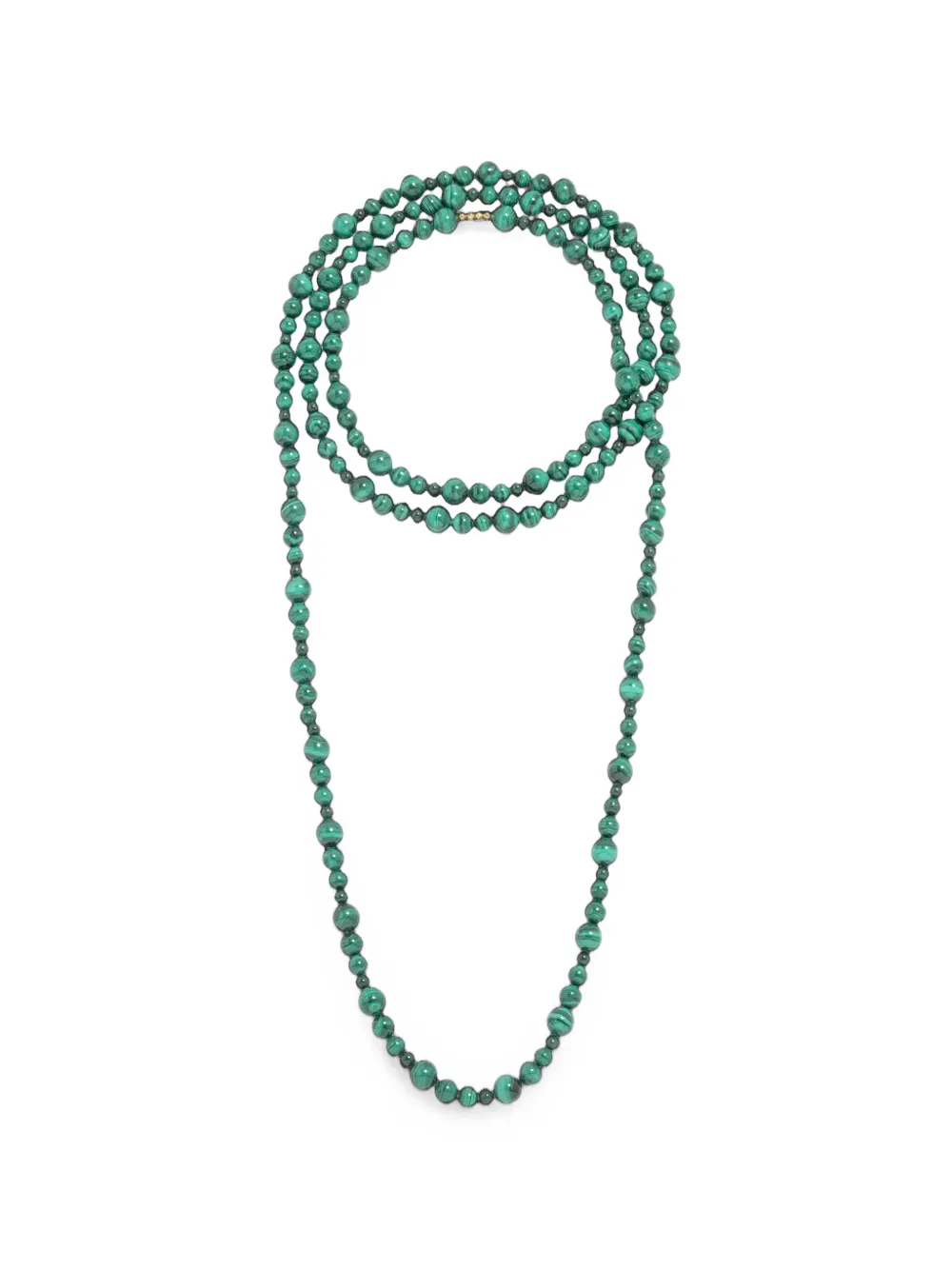 Jennifer Behr Veda Beaded Necklace In 그린