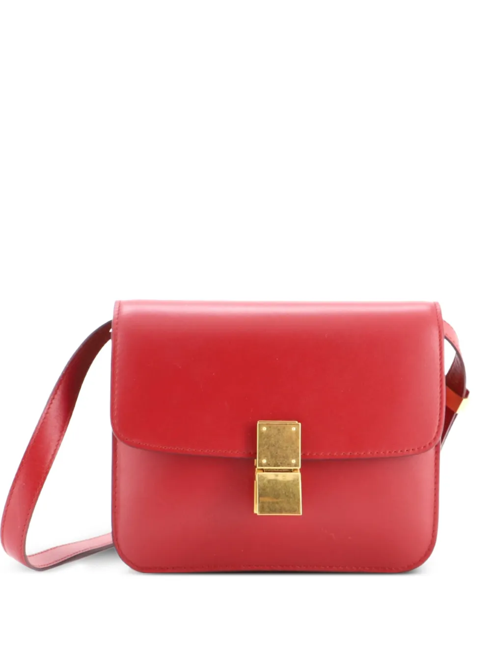 Celine Pre-Owned Classic Box Bag Smooth Leather Teen shoulder bag - Rosso