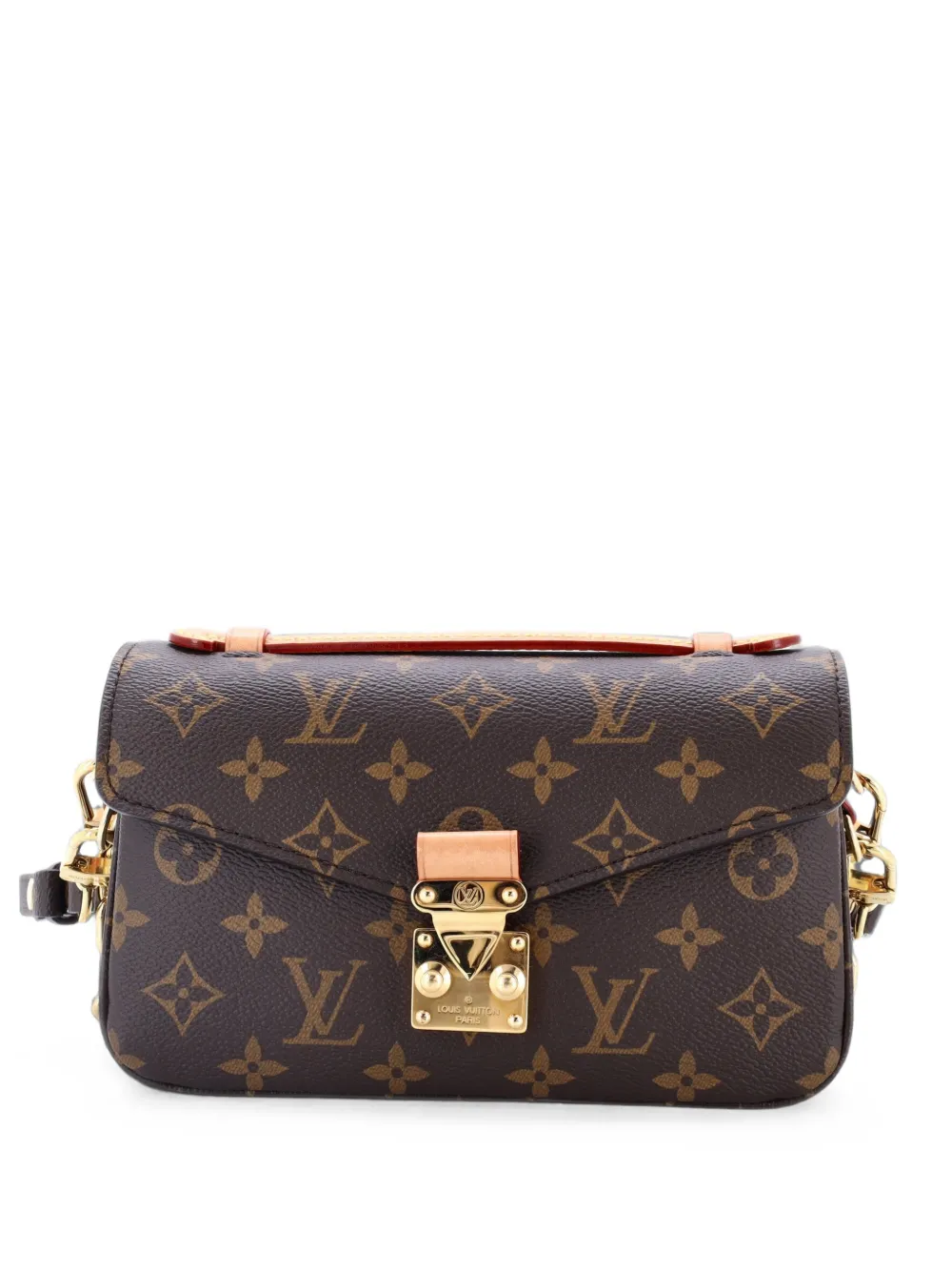Louis Vuitton Pre-Owned Pochette Metis Monogram Canvas East West crossbody bag - Braun