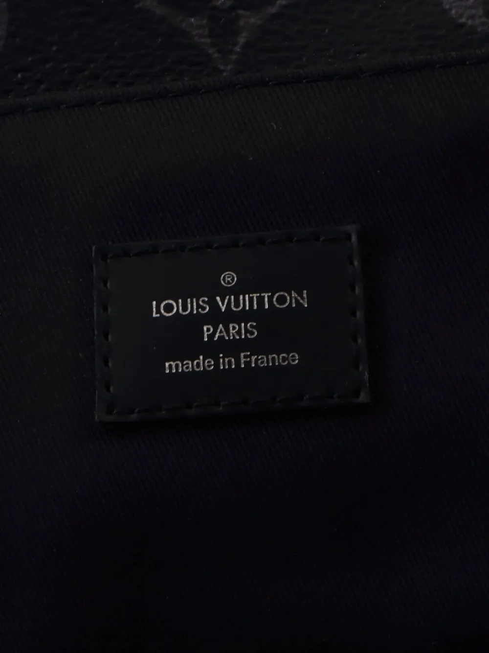 Louis Vuitton Pre-Owned Steamer Monogram Eclipse Canvas backpack - Schwarz
