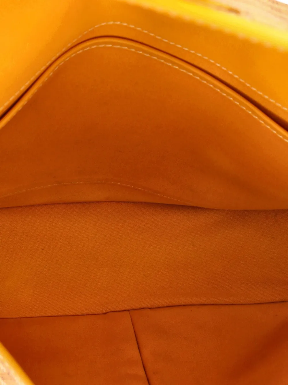 Goyard Pre-Owned Belvedere II Messenger Bag Coated Canvas MM crossbody bag - Gelb
