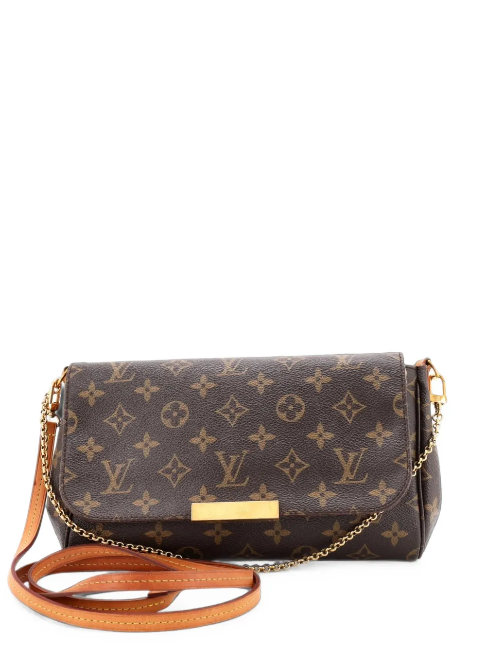 Louis Vuitton Pre-Owned Favorite Handbag Monogram Canvas PM clutch bag - Marrone