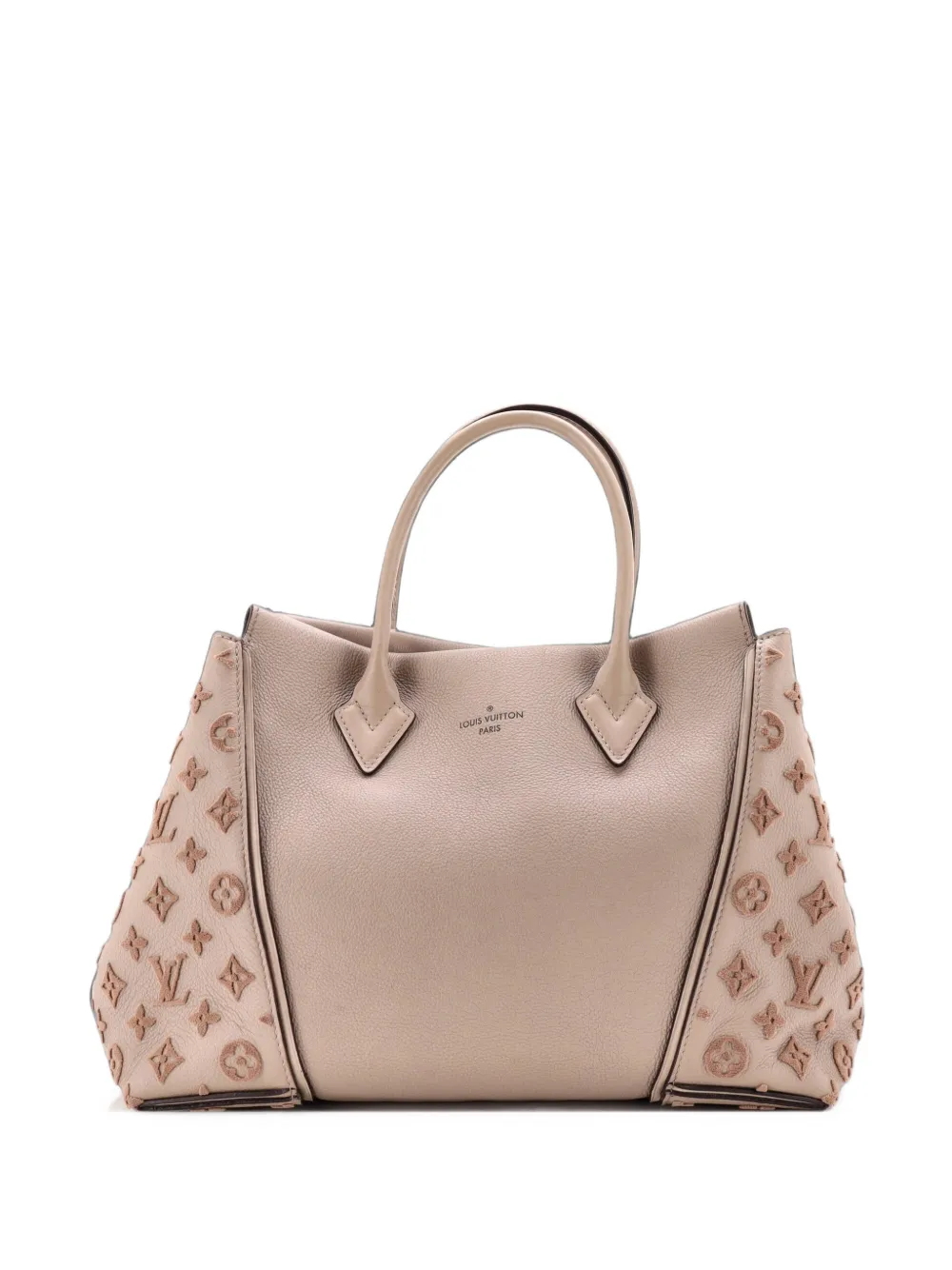 Louis Vuitton Pre-Owned W Veau Cachemire PM Kalbsleder-Tote Bag - Nude
