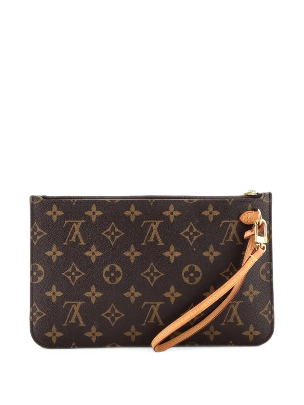 Louis Vuitton Pre-Owned Neverfull Pochette Monogram Canvas Large pouch - Marrone