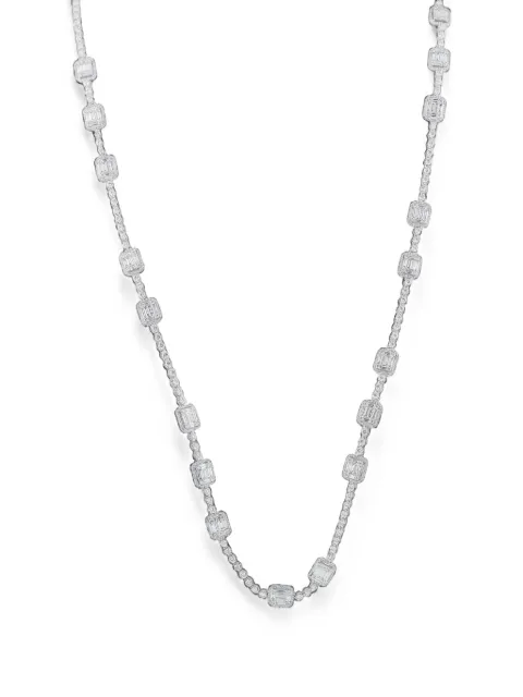 LB Exclusive diamond station necklace