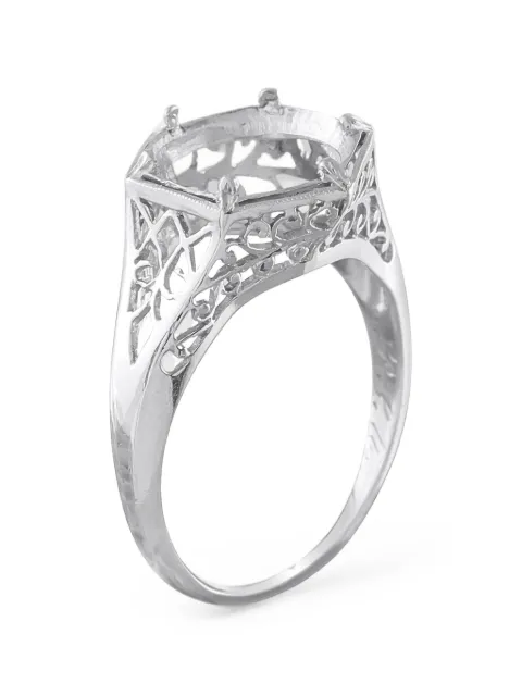 LB Exclusive filigree scrollwork ring