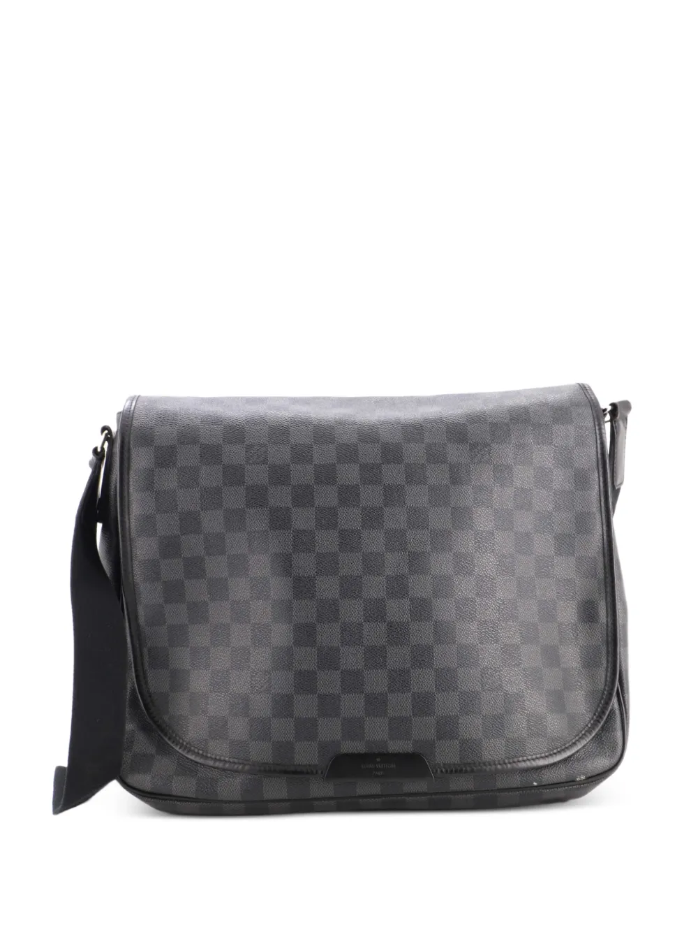 Louis Vuitton Pre-Owned Daniel Messenger Bag Damier Graphite GM crossbody bag - Nero