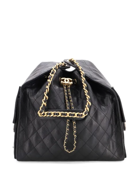 CHANEL Pre-Owned 25 Quilted Caviar Medium hobo bag