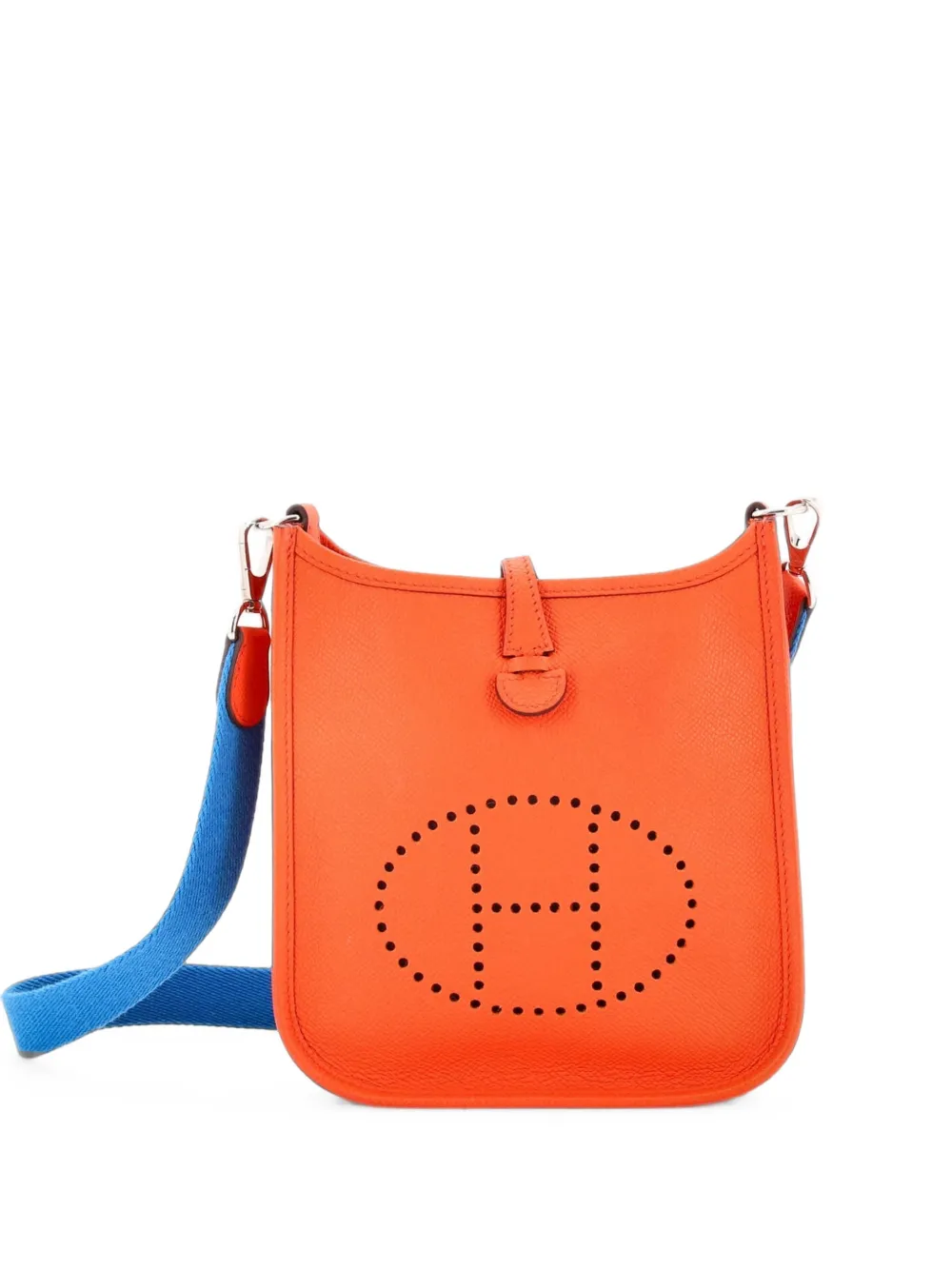 Hermès Pre-Owned Borsa a tracolla Evelyne Bag Gen III TPM in pelle Epsom - Arancione