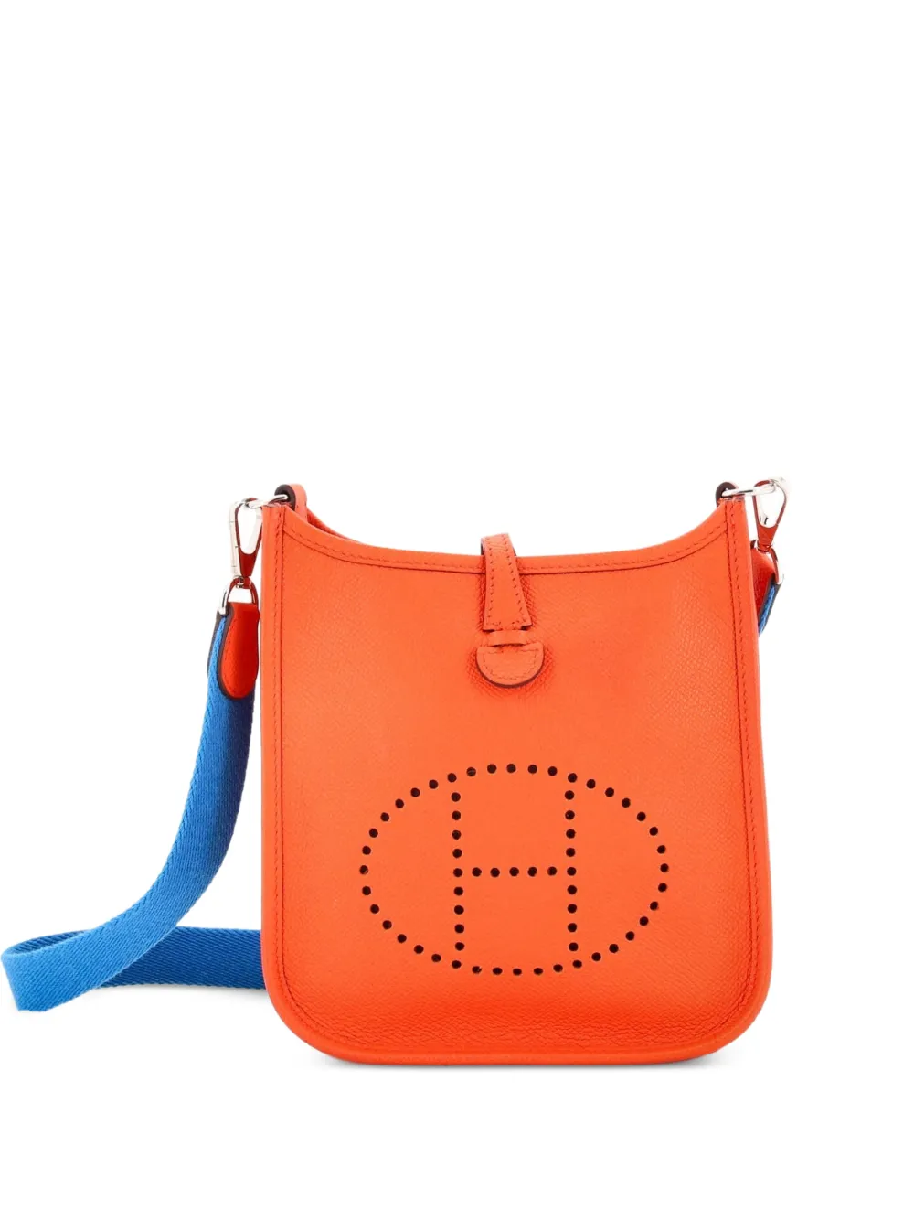 Hermès Pre-Owned Borsa a tracolla Evelyne Bag Gen III TPM in pelle Epsom - Arancione