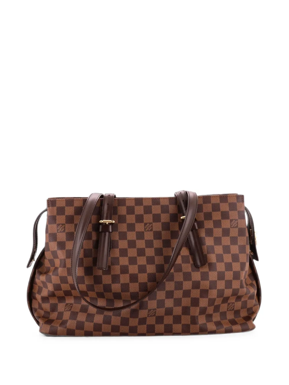 Louis Vuitton Pre-Owned Borsa tote Chelsea Damier - Marrone