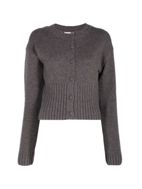 St. Agni ribbed-knit wool cardigan