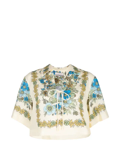 ALEMAIS top Sophia con estampado floral
