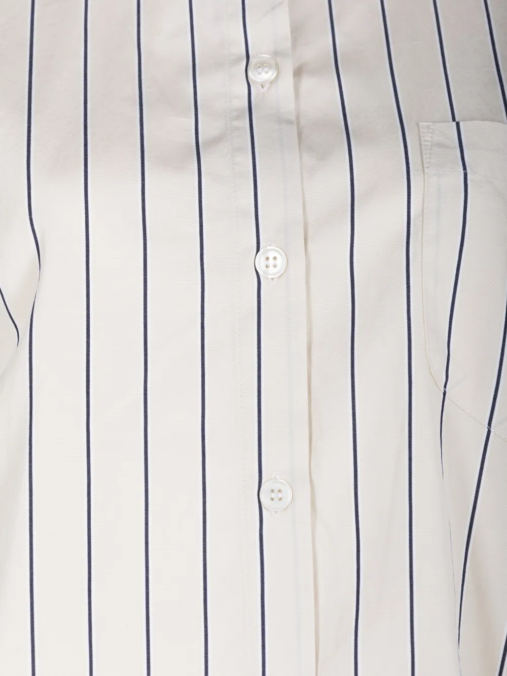 Citizens of Humanity Petit Ami striped shirt Beige