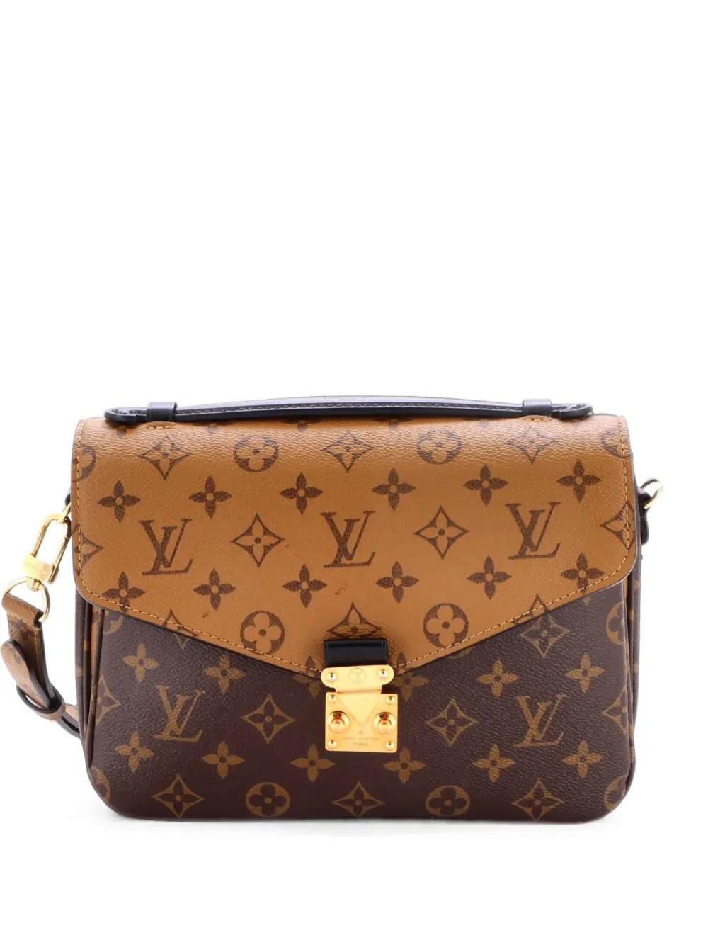 Louis Vuitton Pre-Owned Pochette Metis Reverse Monogram Canvas crossbody bag - Marrone
