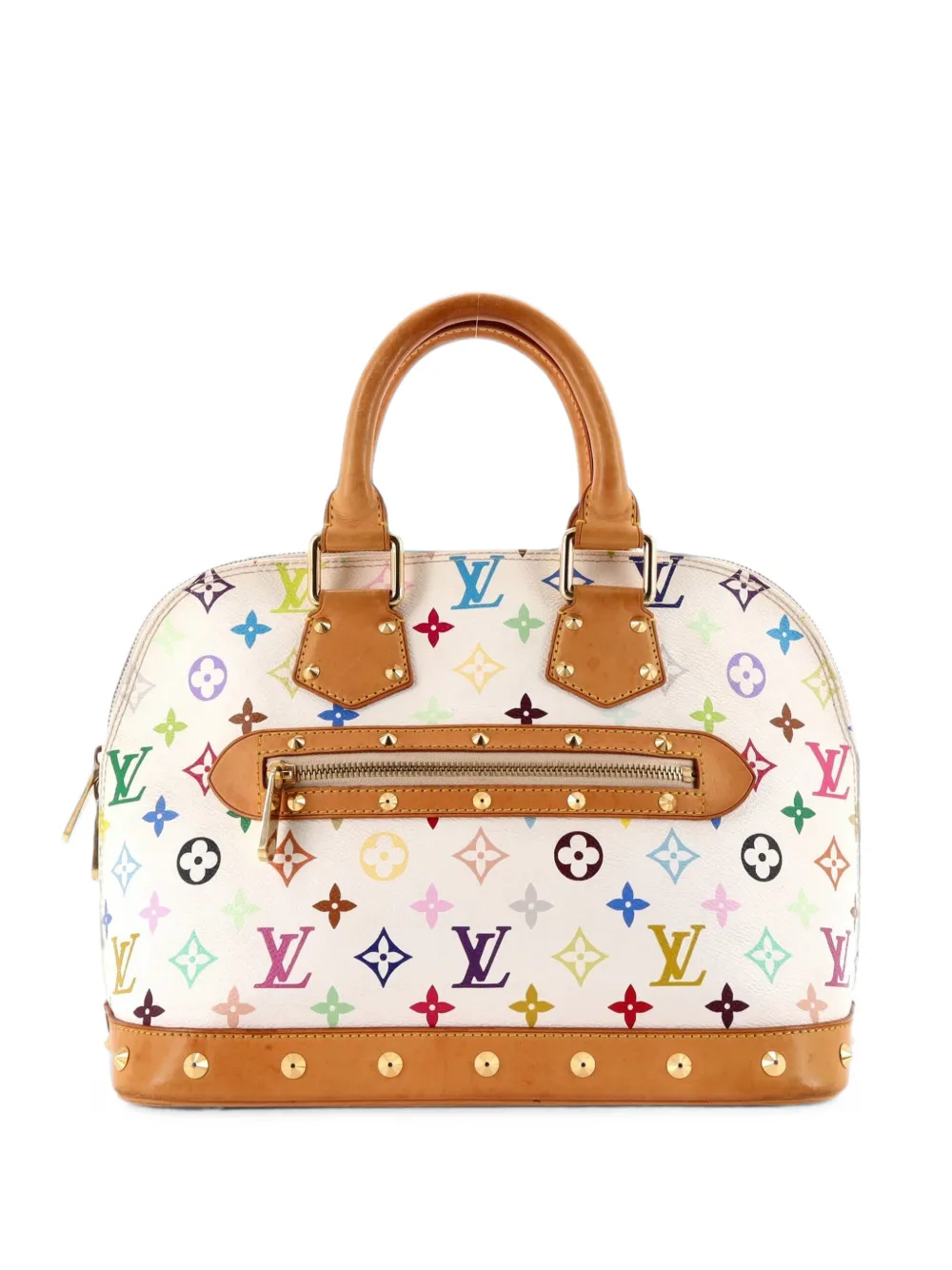 Louis Vuitton Pre-Owned Alma Handtasche Monogram Multicolour PM Satchel-Tasche - Mehrfarbig