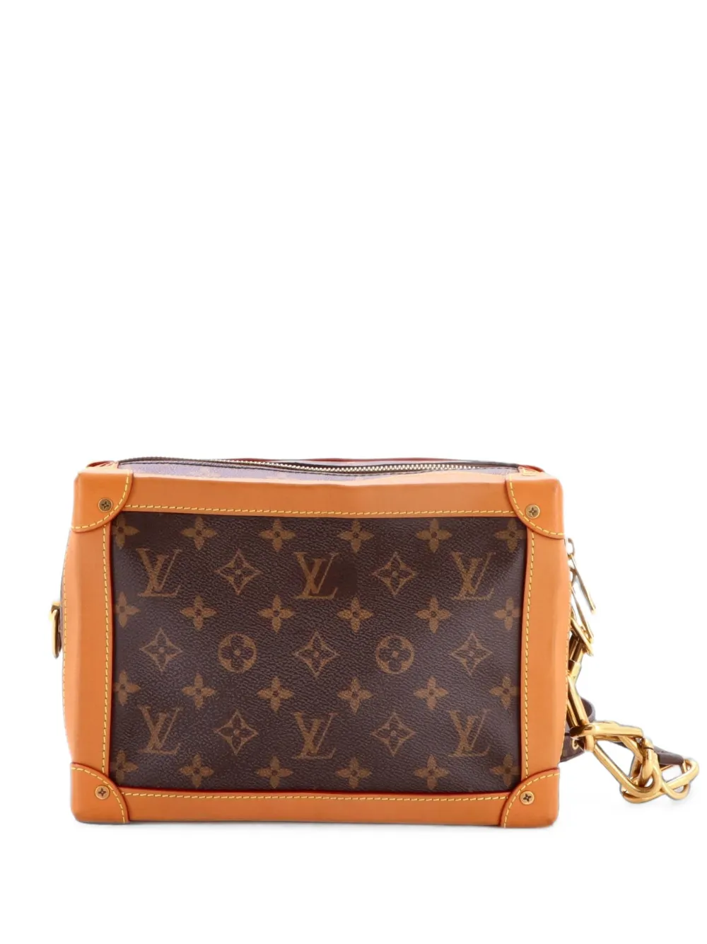 Louis Vuitton Pre-Owned Legacy Soft Trunk Bag Monogram Canvas crossbody bag - Marrone