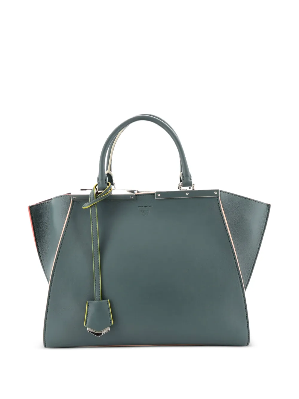 Fendi Pre-Owned Borsa a tracolla Petite 3Jours in pelle - Verde